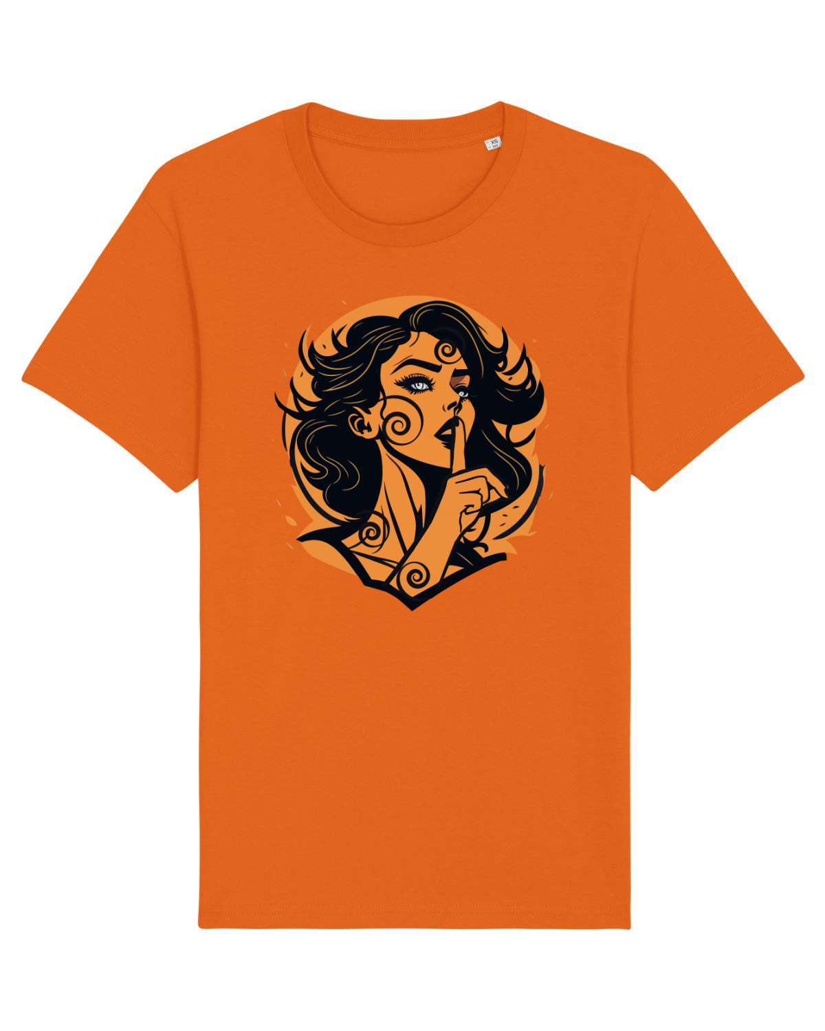 Tricou mânecă scurtă Unisex Rocker Bright Orange