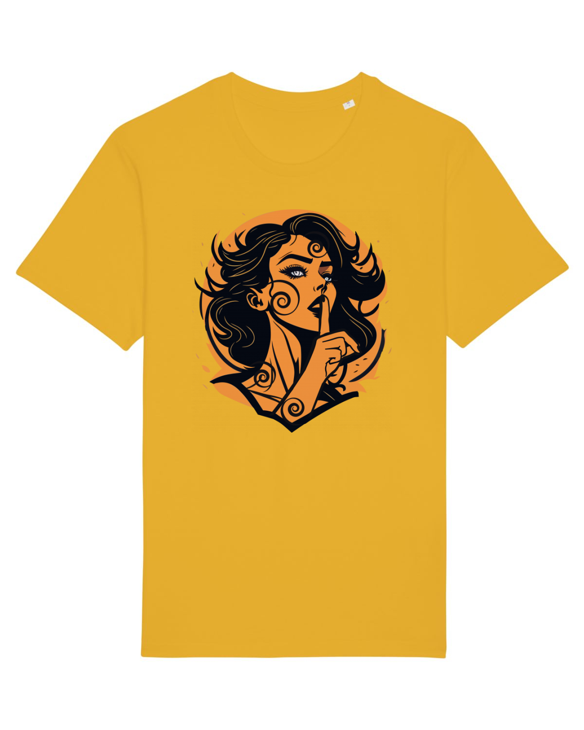 Tricou mânecă scurtă Unisex Rocker Spectra Yellow