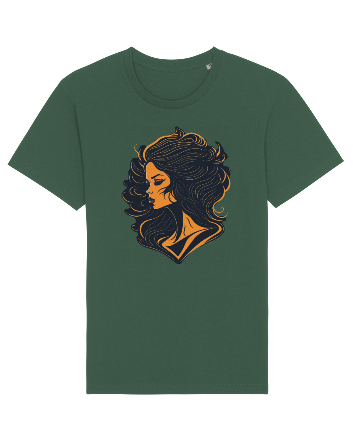 Tricou mânecă scurtă Unisex Rocker Bottle Green