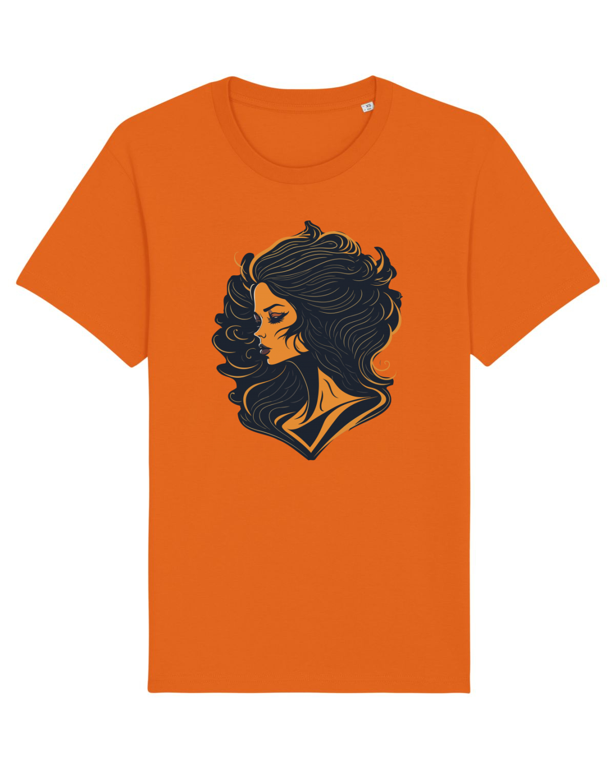 Tricou mânecă scurtă Unisex Rocker Bright Orange
