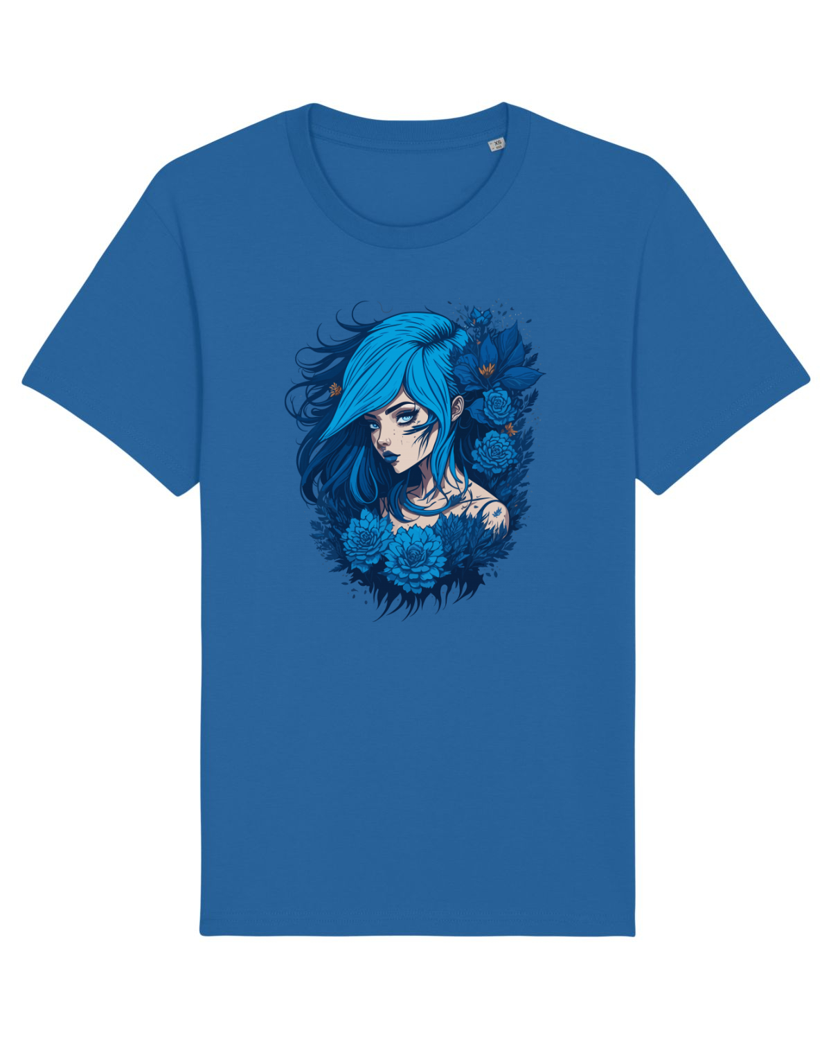 Tricou mânecă scurtă Unisex Rocker Royal Blue