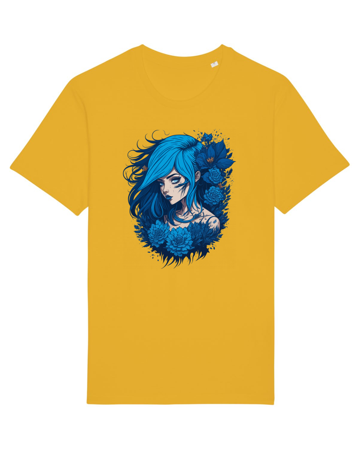Tricou mânecă scurtă Unisex Rocker Spectra Yellow