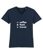 Travel T-Shirt Tricou mânecă scurtă guler V Bărbat Presenter