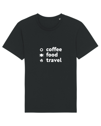 Travel T-Shirt Black