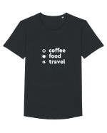 Travel T-Shirt Tricou mânecă scurtă guler larg Bărbat Skater