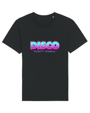 Disco Party Animal Black