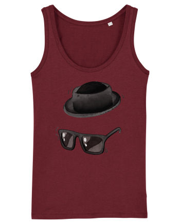 Omul invizibil Burgundy