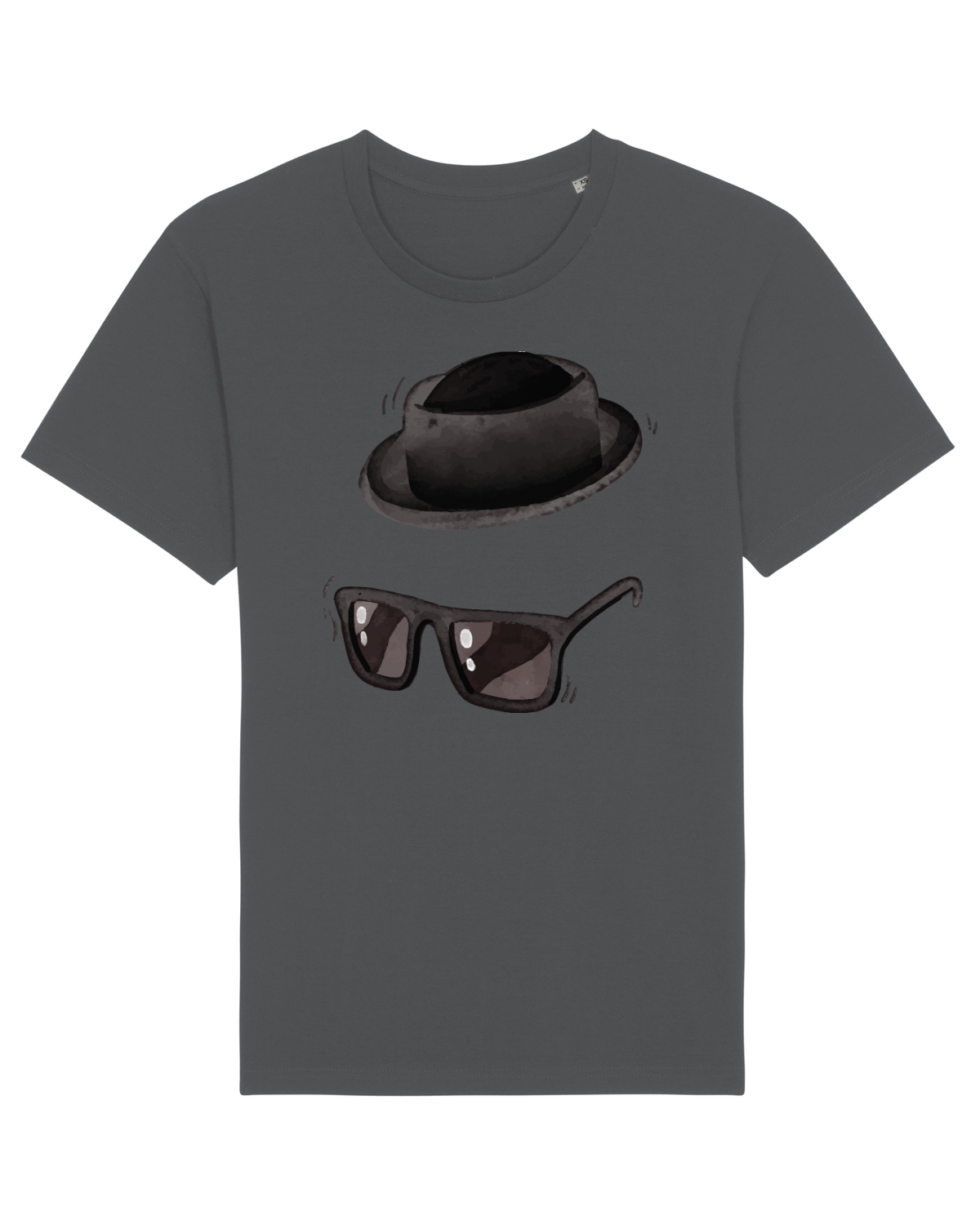 Tricou mânecă scurtă Unisex Rocker Anthracite
