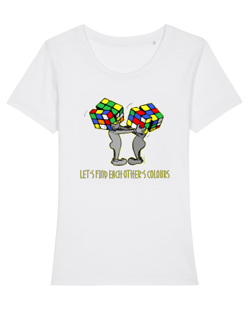 Let`s find each other`s colours White