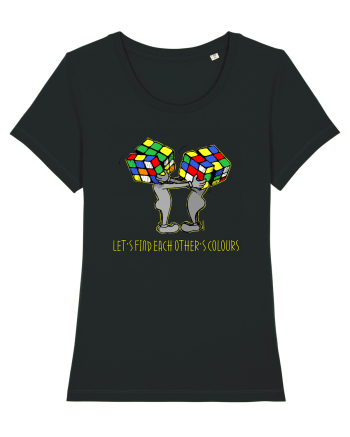 Let`s find each other`s colours Black