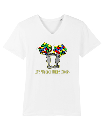 Let`s find each other`s colours White