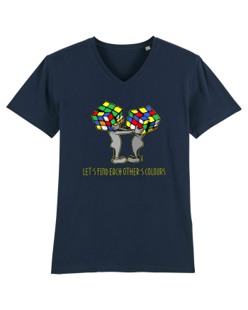 Let`s find each other`s colours French Navy