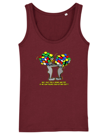 Figure each other out Burgundy