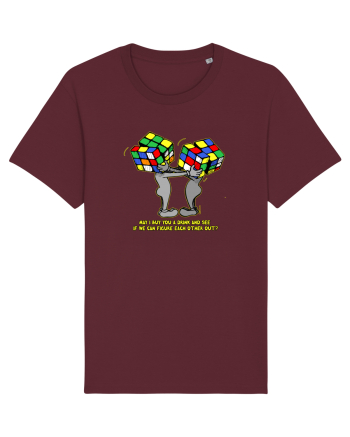 Figure each other out Burgundy