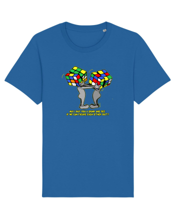 Figure each other out Royal Blue
