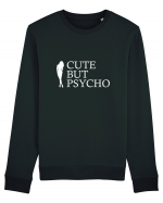 Cute but Psycho Bluză mânecă lungă Unisex Rise