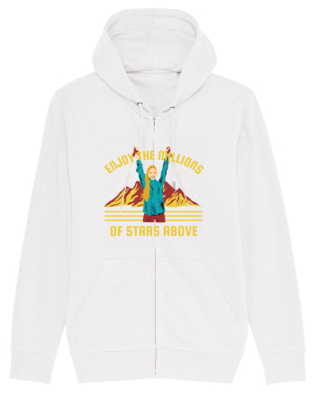 Enjoy the Millions Stars Above White