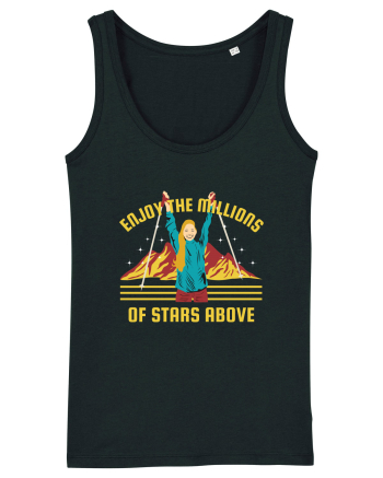 Enjoy the Millions Stars Above Black
