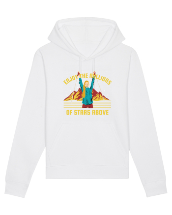 Enjoy the Millions Stars Above White