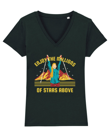 Enjoy the Millions Stars Above Black
