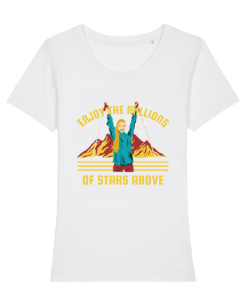 Enjoy the Millions Stars Above White