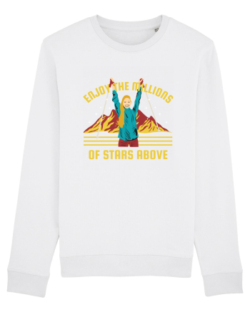 Enjoy the Millions Stars Above White