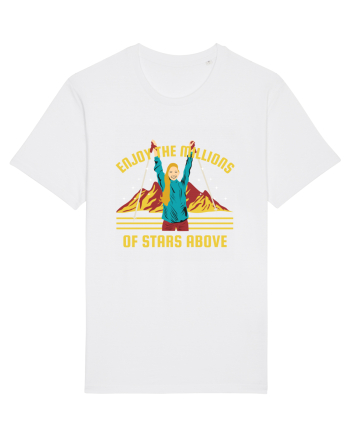 Enjoy the Millions Stars Above White