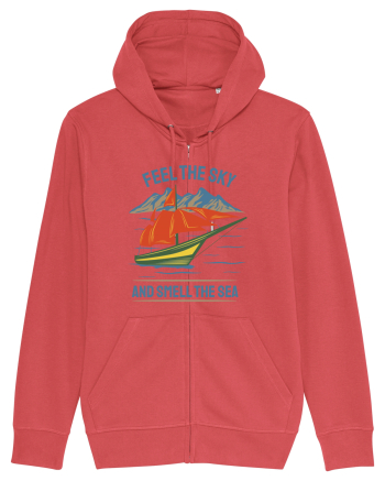 Feel the Sky and Smell the Sea Carmine Red