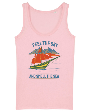 Feel the Sky and Smell the Sea Cotton Pink