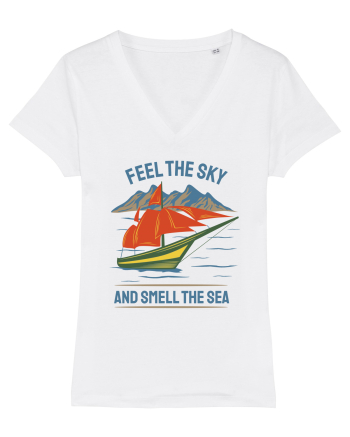 Feel the Sky and Smell the Sea White