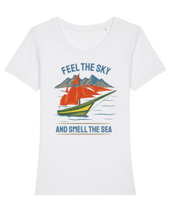 Feel the Sky and Smell the Sea White