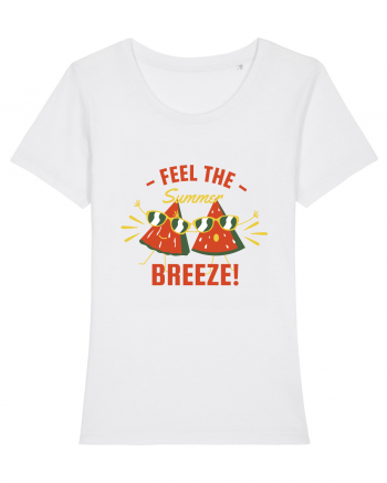 Feel the Summer Breeze White