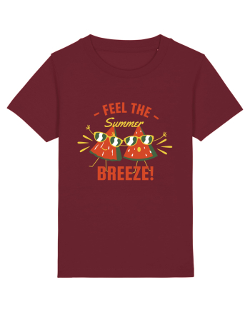 Feel the Summer Breeze Burgundy