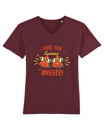 Feel the Summer Breeze Burgundy