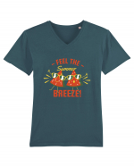 Feel the Summer Breeze Tricou mânecă scurtă guler V Bărbat Presenter