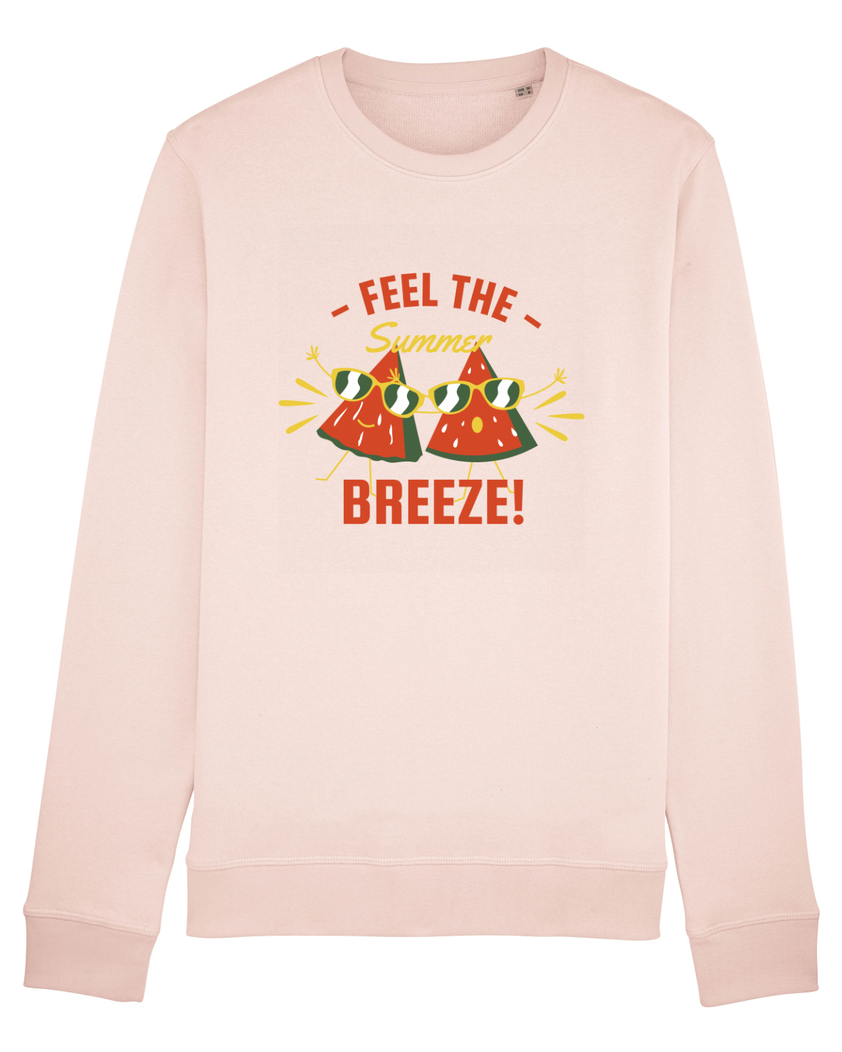 Bluză mânecă lungă Unisex Rise Candy Pink
