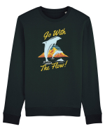 Go With the Flow Bluză mânecă lungă Unisex Rise