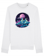 Mountains landscape Bluză mânecă lungă Unisex Rise