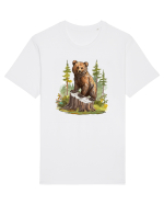 Bear in the forest Tricou mânecă scurtă Unisex Rocker