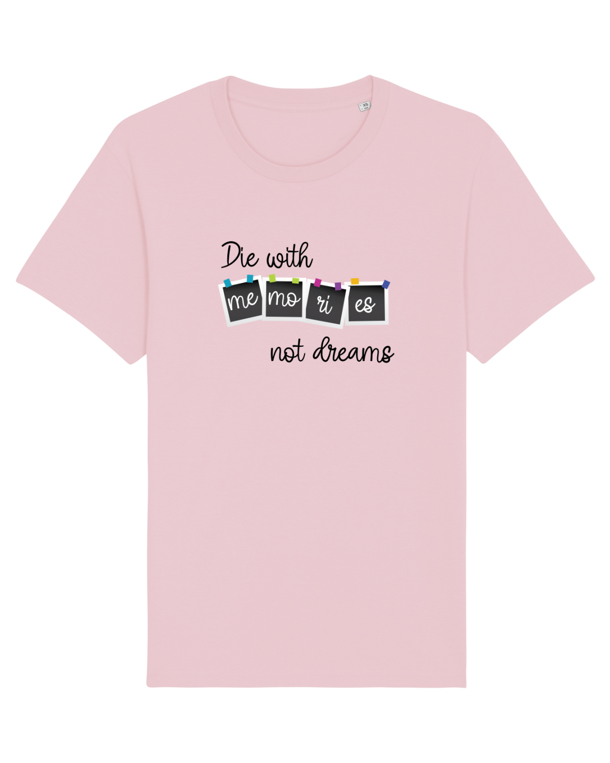 Tricou mânecă scurtă Unisex Rocker Cotton Pink