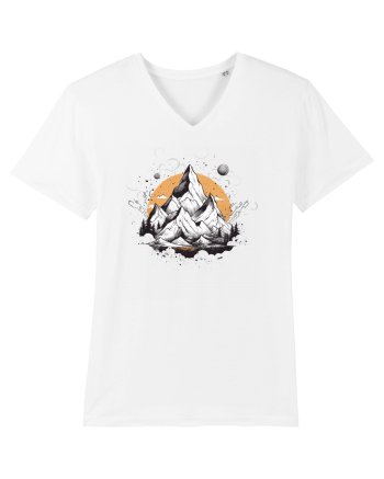 Mountain Doodles White