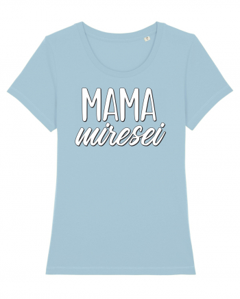 Tricou poze nunta - mama miresei Sky Blue