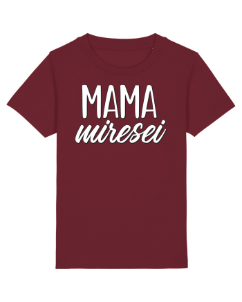 Tricou poze nunta - mama miresei Burgundy