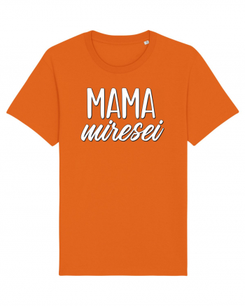 Tricou poze nunta - mama miresei Bright Orange