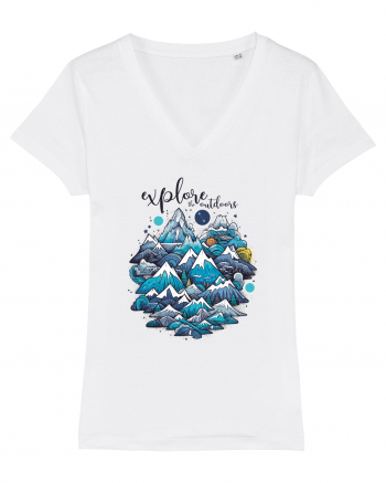 Explore the outdoors White