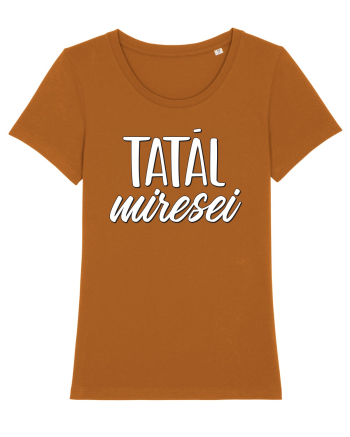 Tricou poze nunta - tatal miresei Roasted Orange