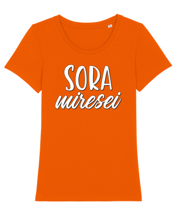 Tricou poze nunta - sora miresei Bright Orange