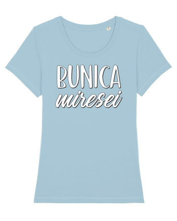 Tricou poze nunta - bunica miresei Sky Blue