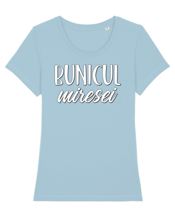 Tricou poze nunta - bunicul miresei Sky Blue