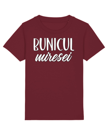 Tricou poze nunta - bunicul miresei Burgundy